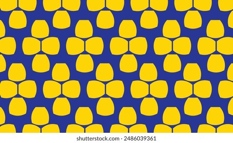 Yellow Shape with Blue Abstract Background Landscape for your graphic resource