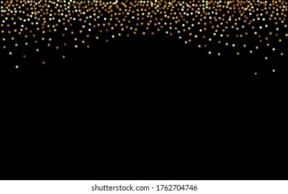 Fondo negro con efecto de brillantez amarillo. Fondo Bridal Glow. Papel de escritorio brillante de la secuencia dorada. Cartel Resumen de Splash.