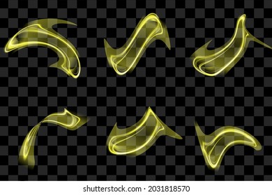 Yellow shiny abstract effect shine element design isolated vector use for web, site, website, poster, banner, flyer, pamphlet, leaflet, brochure, catalog design