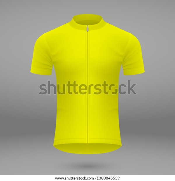 Cycling Jersey Mockup Cycling Jersey Vector Mockup T Shirt Sport Design Template Sublimation Printing For Sportswear Canstock