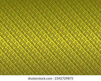 Cecado lateral amarillo con efecto de semitono. Ilustración vectorial retro de arte pop vintage. perfecto para fondos, plantillas, tarjetas, fondos de escritorio, etc.