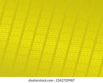 Yellow side hatching with halftone effect. Vintage pop art retro vector illustration. perfect for backgrounds, templates, cards, wallpapers, etc.