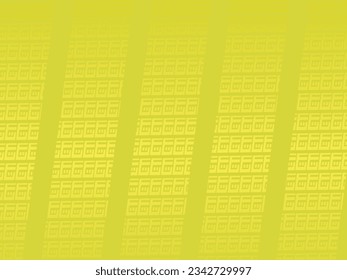 Yellow side hatching with halftone effect. Vintage pop art retro vector illustration. perfect for backgrounds, templates, cards, wallpapers, etc.