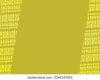 Yellow side hatching with halftone effect. Vintage pop art retro vector illustration, perfect for tamplate, wallpaper, brochure, advertisement, card, etc.