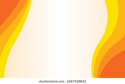 Design Simples Amarelo Com Fundo De Gradação