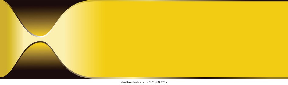 Yellow simple, elegant and modern Background wallpaper vector