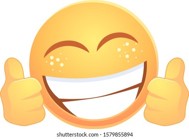 Smiley Daumen Hoch High Res Stock Images Shutterstock