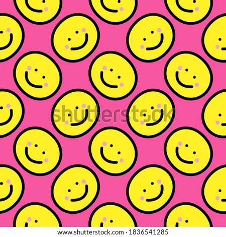 Similar – Image, Stock Photo Funny Smiley Sign