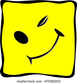 yellow smiley face