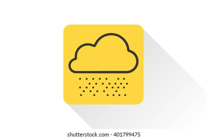 yellow snow icon