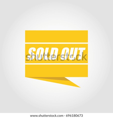 Yellow sold out