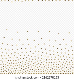 Yellow Sparkle Falling Vector Transparent Background. Paper Confetti Wallpaper. Gold Sequin Art Texture. Shine Luxury Backdrop.