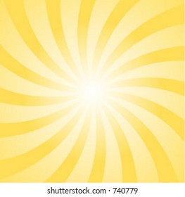 Yellow spiral flare