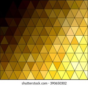 Yellow Square Grid Mosaic Background, Creative Design Templates