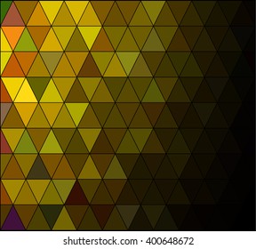 Yellow Square Grid Mosaic Background, Creative Design Templates