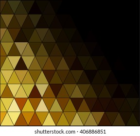 Yellow Square Grid Mosaic Background, Creative Design Templates
