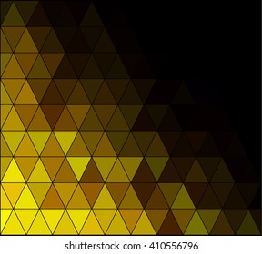 Yellow Square Grid Mosaic Background, Creative Design Templates