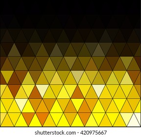 Yellow Square Grid Mosaic Background, Creative Design Templates