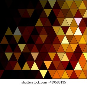 Yellow Square Grid Mosaic Background, Creative Design Templates