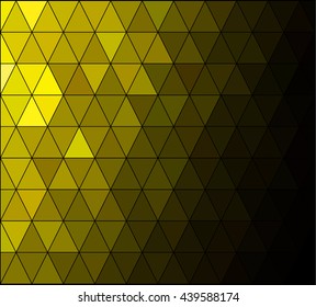 Yellow Square Grid Mosaic Background, Creative Design Templates