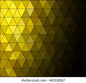 Yellow Square Grid Mosaic Background, Creative Design Templates