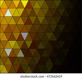 Yellow Square Grid Mosaic Background, Creative Design Templates