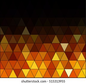 Yellow Square Grid Mosaic Background, Creative Design Templates