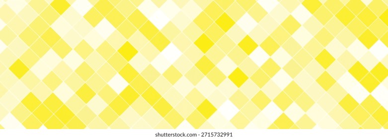 Fondo de tablero de ajedrez cuadrado amarillo