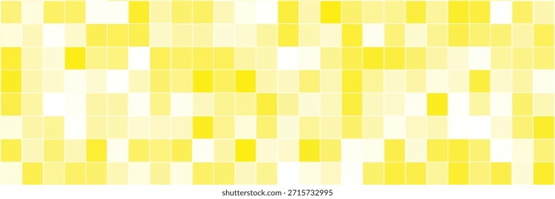 Fundo de xadrez quadrado amarelo