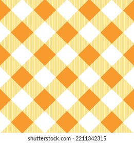 Yellow square pattern for background. Checkered pattern for grift wrapping paper. Pattern for background.