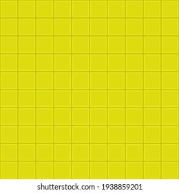 Yellow squares background. Mosaic tiles pattern. Seamless vector illustration.