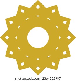 Yellow star, Christmas star, star figure, geometric, logo