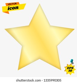 Yellow star icon