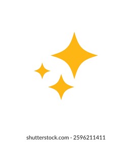 yellow star icon vector illustration