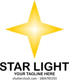 yellow star logo graded white