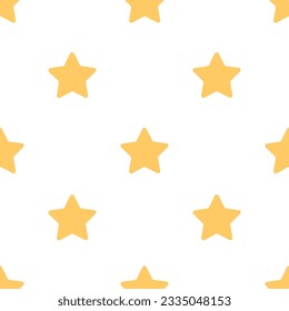 yellow star pattern on white background, vector background pattern