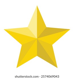 Yellow star sparkle shape. Abstract shine effect sign. Retro futuristic bright icon. Twinkle, star and burst, shiny flash.