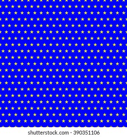 yellow stars, blue background ( pattern seamless )
