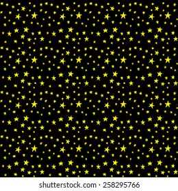 Yellow stars pattern