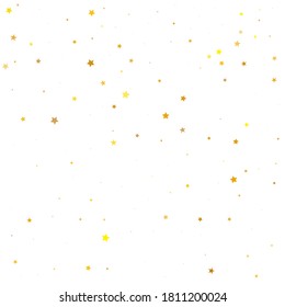 Yellow Stars Wallpaper Golden Texture Space Stock Vector (Royalty Free ...