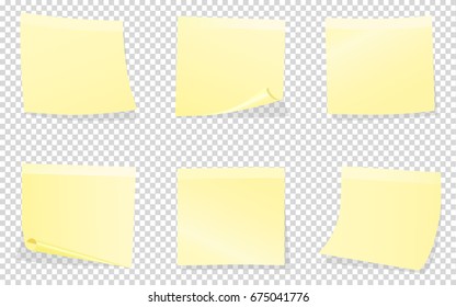 Yellow sticky notes isolated on transparent background - Powered by Shutterstock - Get 15% off with code: PIKWIZARD15