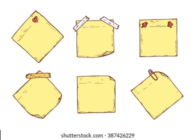 Post Note Sketch Images Stock Photos Vectors Shutterstock