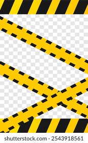 yellow stripe tape. police yellow line stripe tape vector portrait. do no enter,caution for accident.