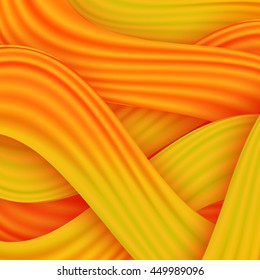 Yellow striped background. Vector illustation.