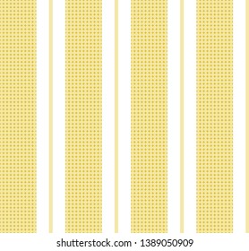 Yellow striped classic texture seamless retro pattern. Vector illustration