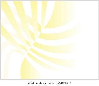 Yellow Stripes Background - Vector Illustration