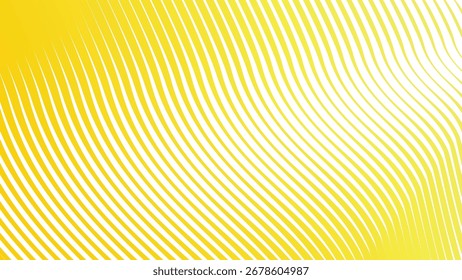 Yellow stripes line abstract background with modern minimalist pattern for digital and creative design