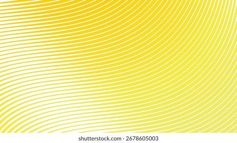 Fundo abstrato linha listras amarelas com padrão minimalista moderno para design digital e criativo