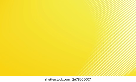 Fundo abstrato linha listras amarelas com padrão minimalista moderno para design digital e criativo