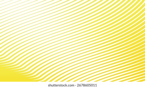 Línea de rayas amarillas de fondo abstracto con moderno patrón minimalista para el diseño digital y creativo